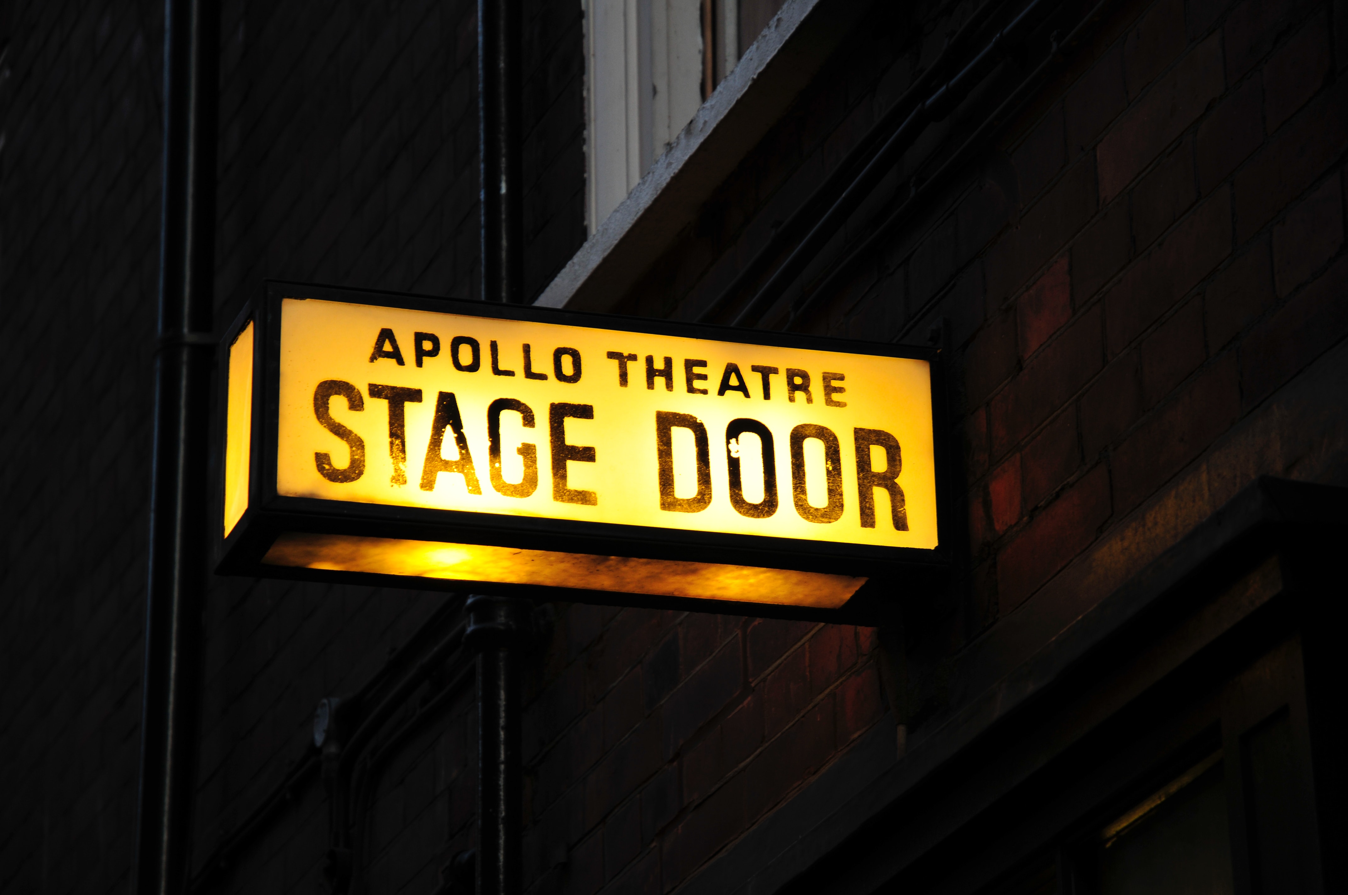 Apollo stage door