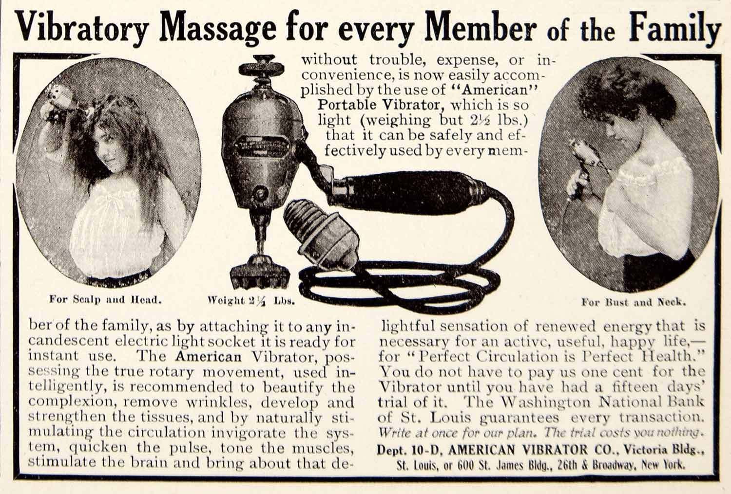 Old vibrator ad