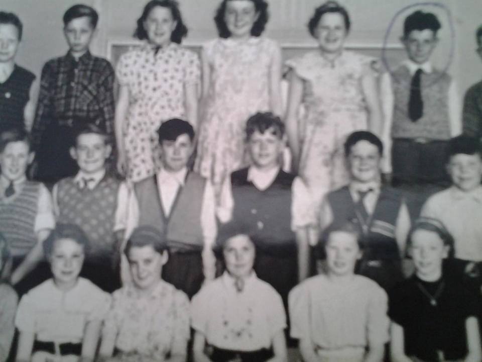 A school photo of Colin