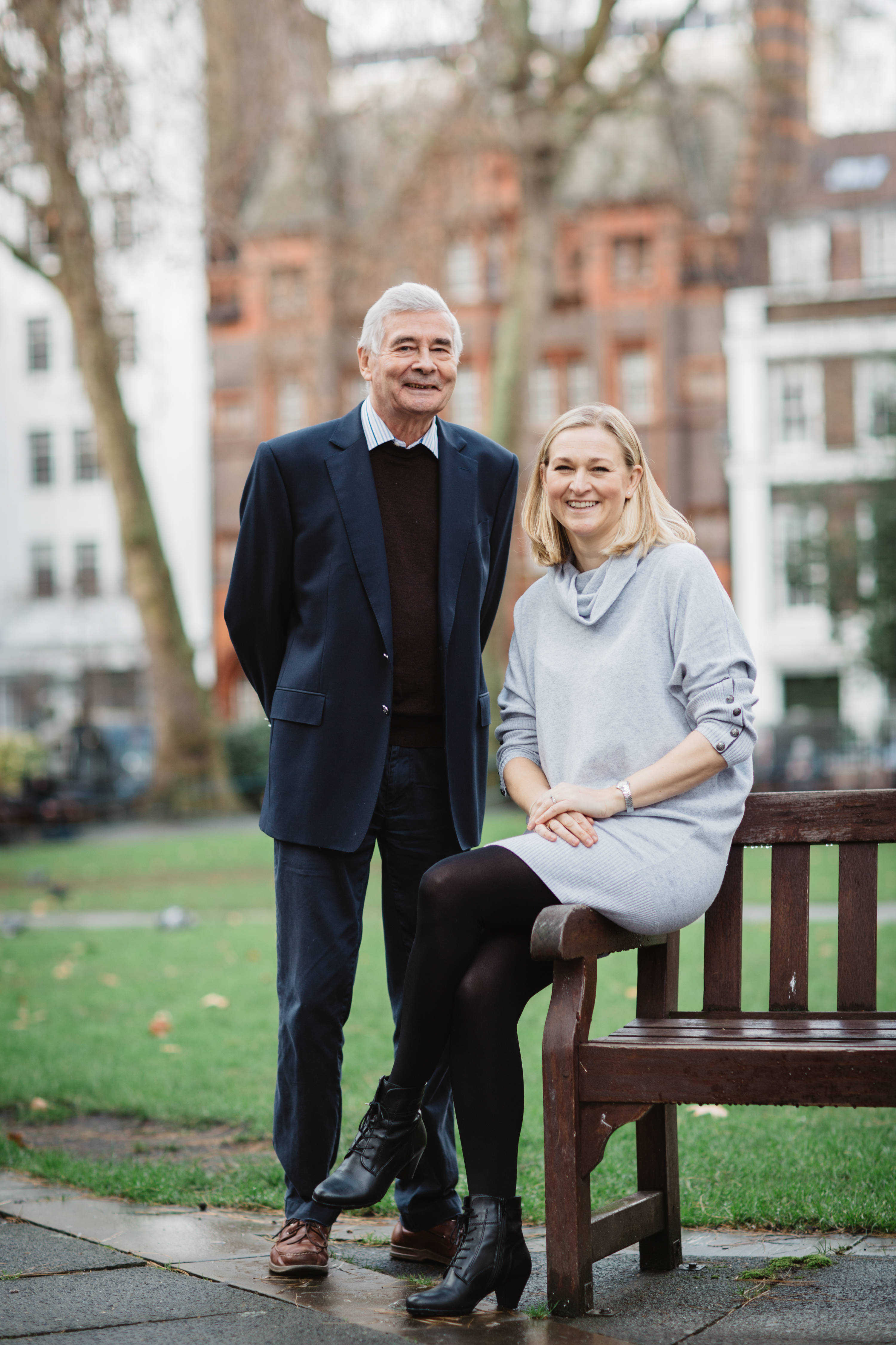 John and his daughter Caroline