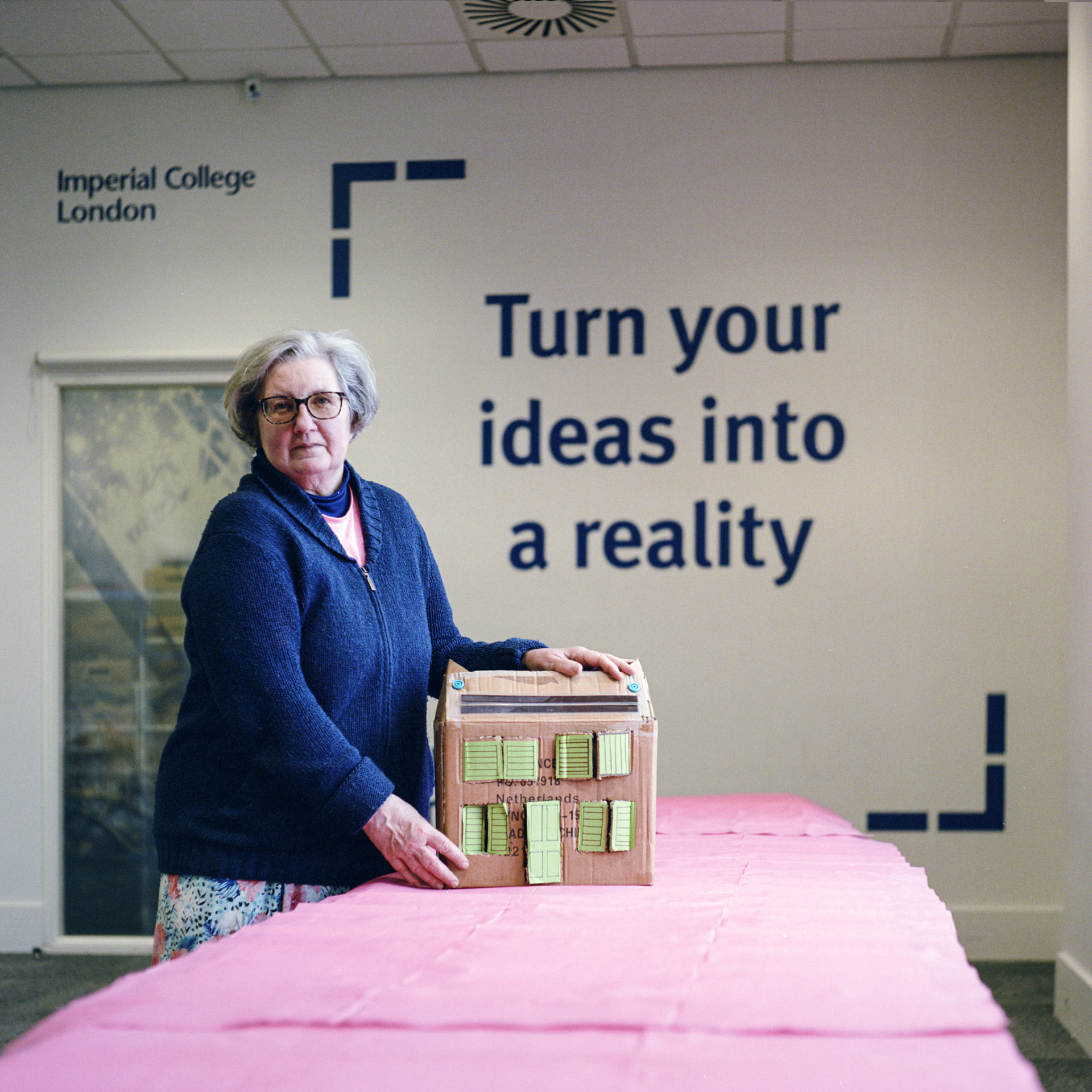 A portrait of Sharon, captured for the Voice advertising campaign. Photography by Rosie Barnes.