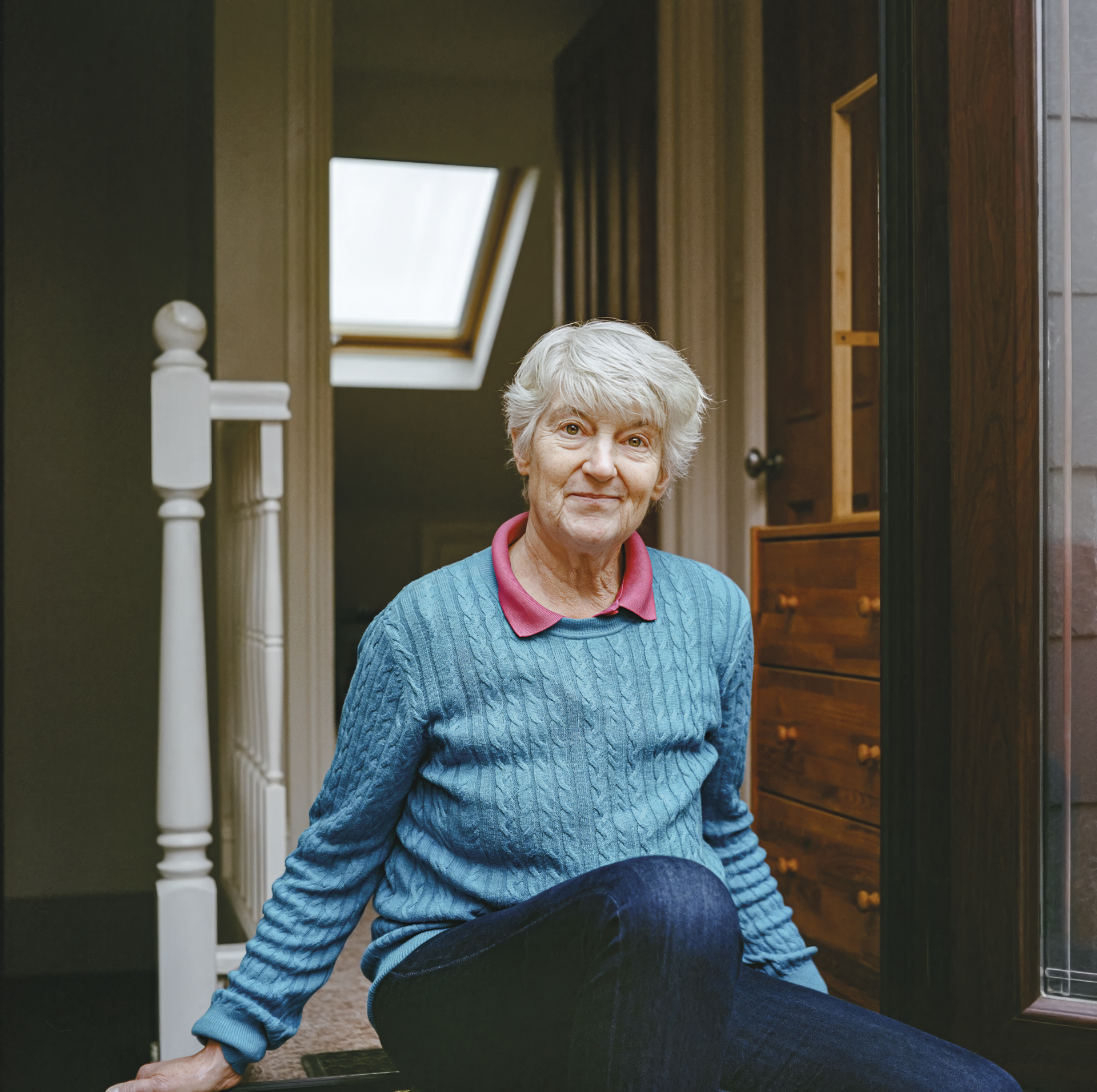 A portrait of Vicky, captured for the Voice advertising campaign. Photography by Rosie Barnes.